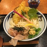 熟成うどん なかや - 海老天ぶっかけうどん