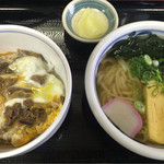 津田屋官兵衛  - ミニ小町セット♪牛とじ丼を。