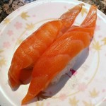 回転寿し 一心 - サーモン（130円+税）