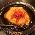 劉家　西安刀削麺 - ミニ天津飯