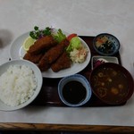 大和屋 - 一口カツ定食　900円　2016/11/14