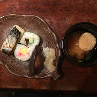 土佐料理 祢保希 丸の内店 - 焼鯖寿司と土佐田舎寿司