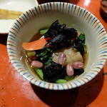 草喰 なかひがし - 里芋とかぶ、キノコに小豆