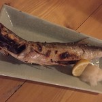 ぼちぼちいこか - カマス塩焼き 830yen('15.06)