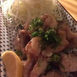 ぼちぼちいこか - ひね鶏ポンズ 690yen('15.12)