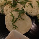 ぼちぼちいこか - 長いも梅肉 650yen('16.01)