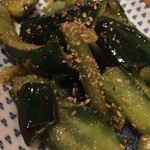 ぼちぼちいこか - どつきキューリ 350yen('16.01)