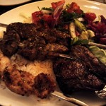 イスタンブール - ３種のケバブとラムチョップス