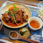 やまびこ豚の生姜焼き定食