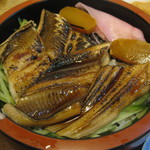 喜楽寿司 - 穴子丼（１８００円）