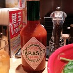 TOKYO豚骨BASE MADE by博多一風堂 - タバスコでかい！