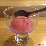 小判寿司 - いちごジェラート