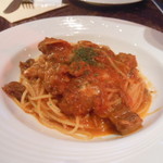 ラドンナ原宿 - 牛肉の煮込みスパゲティ　2016.11
