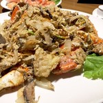 AoBa - カニの台湾風炒め