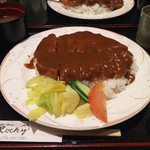 Coffee House Rocky - ビーフカツメシ（ロース）大\1050