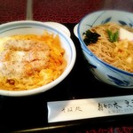 寿々の木更科 - カツ丼セット