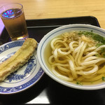 Toujou Shouten - かけうどん(*ﾟ∀ﾟ*)220円