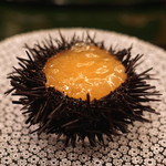 麻布 幸村 - 雲丹の伊勢海老のゼリー寄せ