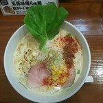 暁 製麺 - 焼きチーズ味噌らぁ麺