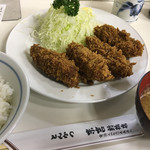 とんかつ 末吉 - カキフライ定食