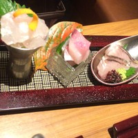 銀座　遠音近音 - 刺身盛り
