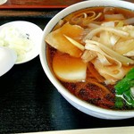 浅野屋 - かしわ南ばんそば 950円