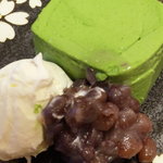 抹茶ババロア　持ち帰り用