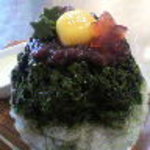 埜庵 - 抹茶金時（秋デコレ）*2010.11