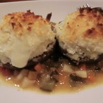 ラ･マンチーナ - シイタケにタラのムースのせ