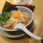 丸源ラーメン - 熟成醤油　肉そば