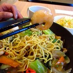 だんらん食堂 - エビ5個くらい