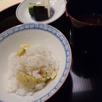 味 ふくしま - 栗ごはん