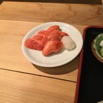 美松 - 「炙りたらこ 大根おろし」❣️
      七味と醤油をすこ~しね♪