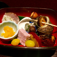 日本橋逢坂 - 肴：色々と・・・（通称玉手箱）