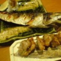 やまと 楽 - さば一汐焼きと焼鳥大串