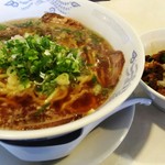 華豊家 - ―2016.11.4―
            ラーメン＋半チャーシュー丼