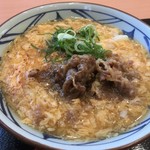 丸亀製麺 - 肉たまあんかけ　
            2016.11