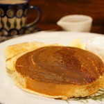 ホットケーキ (¥750)、ロイヤルブレンド (¥660)