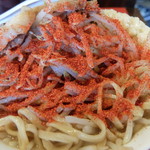 ラーメン二郎 - 一味投下～♪