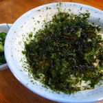 寿司冨 - 青海苔ご飯