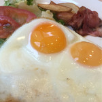 ジョナサン - 2016/04 目玉焼きモーニングセット