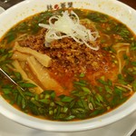 らーめん 鉢ノ葦葉 - 塩台湾大盛 (辛め)