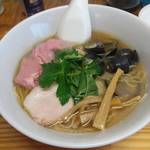 中華そば よしかわ - 煮干ししじみそば。