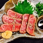 炭火焼肉しゃぶしゃぶ きた里 - ★幻のタタキ　９５０円