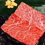 炭火焼肉しゃぶしゃぶ きた里 - ★希少部位　カイノミ　１３００円