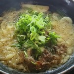 セルフうどん屋 - 肉うどん