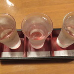 籠や太郎 可夢庵 - 特選地酒三点飲み比べセット