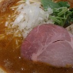 つけ麺一燈 - 最後の「エビ辛ラー」