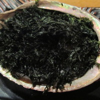 分とく山 - 鮑の磯焼き