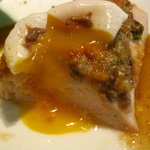 オーベルジュ・ド・リル - 若鶏胸肉の低温ロティ　ウィーン風　シェリー酒風味のソース